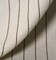 1 Yard Pure Linen Yarn Dyed Width Stripe Two Tone Natural or Ivory Fabric 58 Inch Width